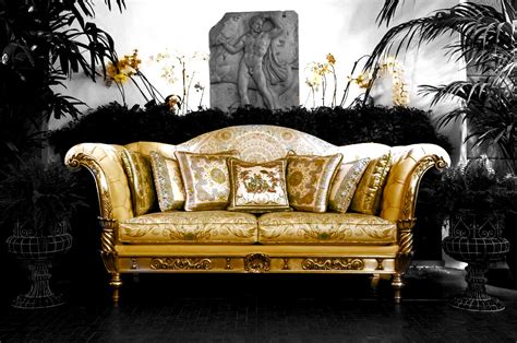 divano versace bianco|versace furniture store.